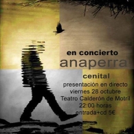 Concierto Anaperra: Presentación del disco "Cenital"