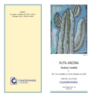 Exposición "Ruta Andina" de  Andrea Castilla