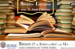 Sábados literarios con D. José Cabrera
