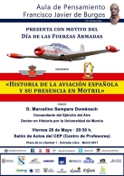 Conferencia «Historia de la aviación española y su presencia en Motril»