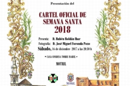 PRESENTACIÓN DEL CARTEL OFICIAL DE SEMANA SANTA 2018
