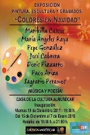 Exposición Pintura, Escultura y Grabados "Colores en Navidad"