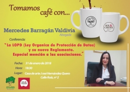 Conferencia: "La LOPD y su nuevo Reglamento. Especial mención a las asociaciones"