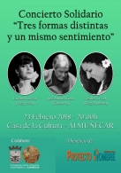 “TRES FORMAS DISTINTAS Y UN MISMO SENTIMIENTO”