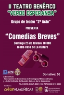 GRUPO DE TEATRO 2º ACTO PRESENTA: “COMEDIAS BREVES”