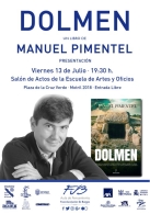Presentación novela "Dolmen" de D.Manuel Pimentel