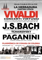 Vivaldi, J.S. Bach, Tchaikovsky y Paganini con la Filarmónica de Cámara de Colonia.