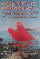 XXXII Concurso Ornitológico “Ciudad de Almuñécar” 2018