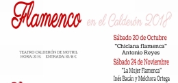 CICLO "FLAMENCO EN EL CALDERÓN" LA MUJER FLAMENCA: INÉS BACÁN Y MELCHORA ORTEGA