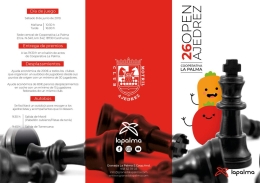 26 Open de ajedrez "Cooperativa La Palma"