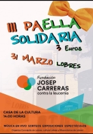 III Paella solidaria a beneficio de la fundación Josep Carreras