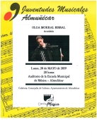 Concierto de Juventudes Musicales, con el acordeón de Olga Morral Bisbal