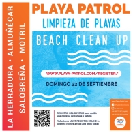 Limpieza en las playas de Almuñécar