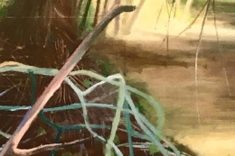 La Charca Suárez. Pinturas de Sebastián Saavedra