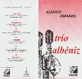 CONCIERTO CLÁSICO ESPAÑOL TRIO ALBÉNIZ
