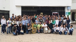 Concierto de la banda de la escuela municipal de música de Salobreña
