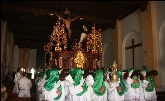Presentación del cartel y pregón de Semana Santa de la Cofradía del Stmo. Cristo de la Buena muerte y San Juan Evangelista.