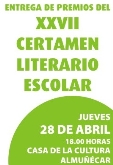 Entrega de Premios del XXVII Certamen Literario Escolar.