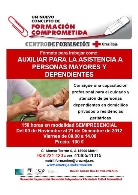 Curso de auxiliar para personas mayores y dependientes.