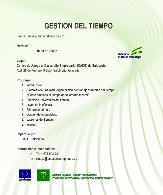 Gestión del Tiempo