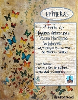 I Feria de  mujeres artesanas bajo el nombre de "Efímeras".