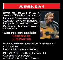 Concierto de LUIS PASTOR