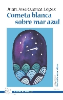 Cometa blanca sobre mar azul