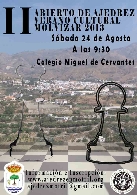 II Abierto de Ajedrez Verano Cultural de Molvízar 2013