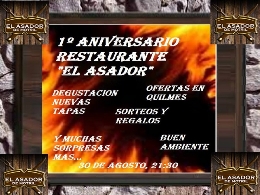 1º Aniversario Restaurante "El Asador"