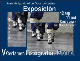Exposición V Certamen de Fotografía y Pintura