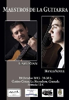 Concierto de guitarra española a cargo de los guitarristas ingleses: Gary Ryan y Manus Noble.
