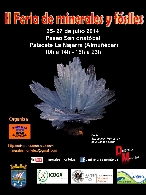 II Feria de Minerales y Fósiles