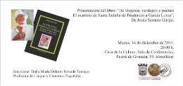 "De vírgenes, verdugos y poetas. El martirio de Santa Eulalia de Prudencio  a  García Lorca"