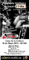 Gran concierto de primavera con la Orquesta Sinfónica Nacional de Cuba y el guitarrista Joaquín Clerch
