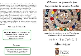 III Jornadas de Formación para Profesionales de Servicios Sociales