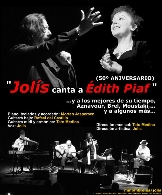 Espectáculo de Jolis Gualda cantando a Edith Piaf