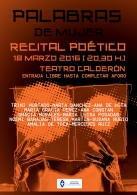 Recital de Poesía y Mujer : "Palabras de Mujer"