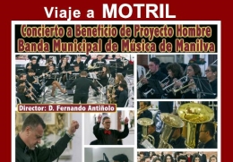 Concierto Benéfico de la Banda Municipal de Música de Manilva a beneficio de Proyecto Hombre.