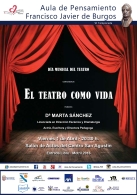 Conferencia “El Teatro como vida”