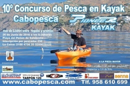 10º Concurso de Pesca en Kayak a la pieza mayor