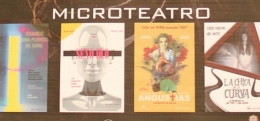 El espectáculo 'Microteatro'