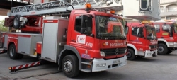 Los Bomberos de Motril acuden a siete incidencias producidas por las fuertes lluvias caídas la pasada noche
