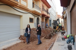 El Ayuntamiento acomete obras de mejora en las calles Tejeros y Alceo