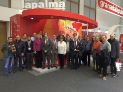 La alcaldesa destaca la excelencia de las empresas motrileñas y la expectación que han despertado en ‘Fruit Logística 2016’