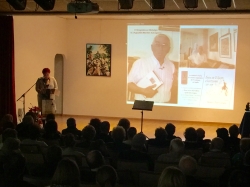 Órgiva homenajea al precursor del Aula Cervantina, Agustín Martín Zaragoza