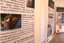 La exposición ‘Víctimas de la represión franquista en Andalucía’ repasa los años de la II República, el Franquismo y la Transición