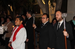 Ruiz Joya felicita y agradece a la Cofradía de La Herradura su esfuerzo y buen hacer por la Semana Santa herradureña