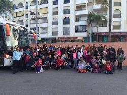 Un centenar de almuñequeros disfrutaron de la nieve por iniciativa del Área de Juventud del Consistorio sexitano.