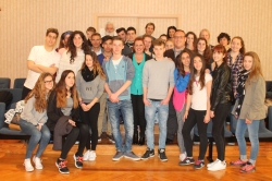 Un grupo de alumnos alemanes de intercambio visitan la Villa