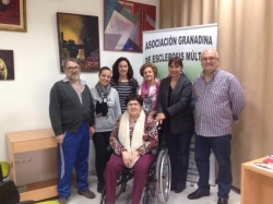 Diputación respalda la "labor impagable" de la Asociación Granadina de Esclerosis Múltiple